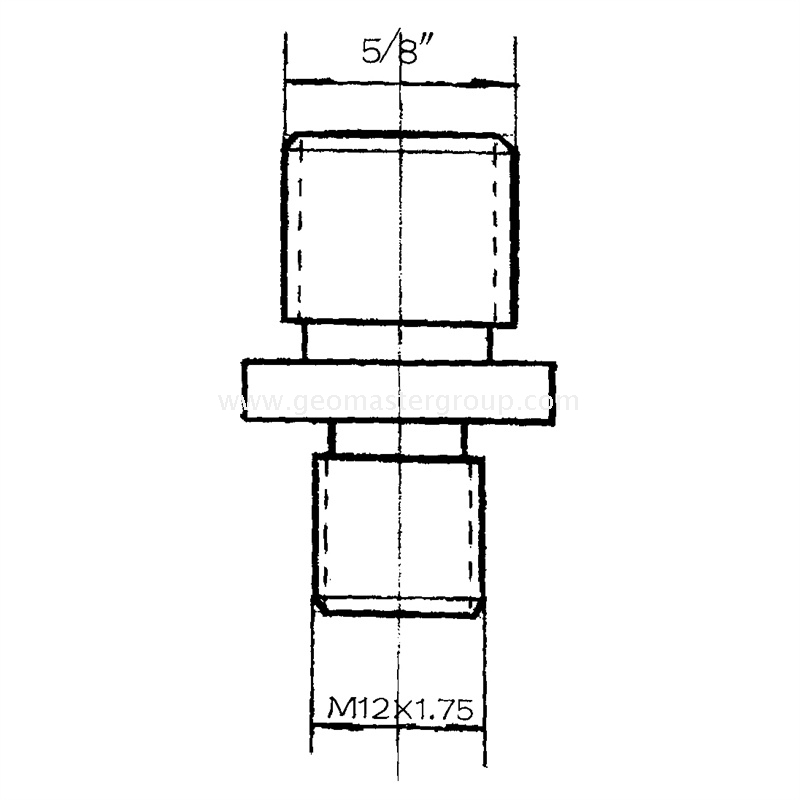 Адаптер призматической стойки (M12-5/8')